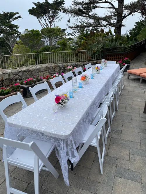 Rectangular Plastic Table