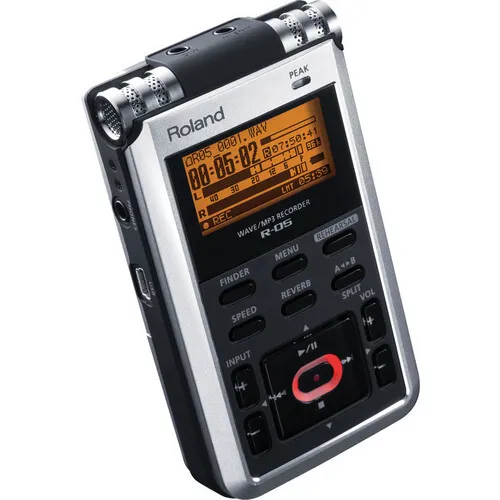 Lydopptaker - Roland R-05 (inkl. headset)