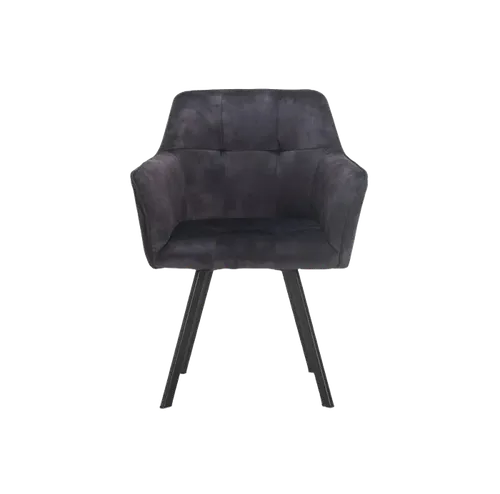 Sikani - Grey Velvet (1 seater)