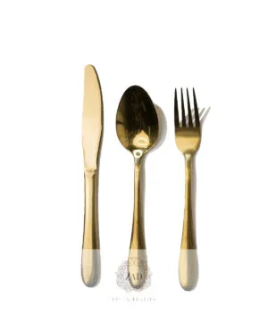 Gold cutlery - Fork