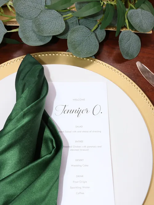 Napkin - Emerald Green