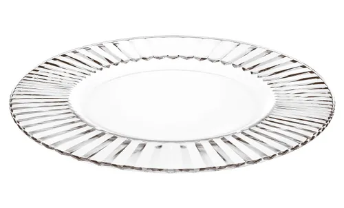 Glass Under Plate - Clear Diva