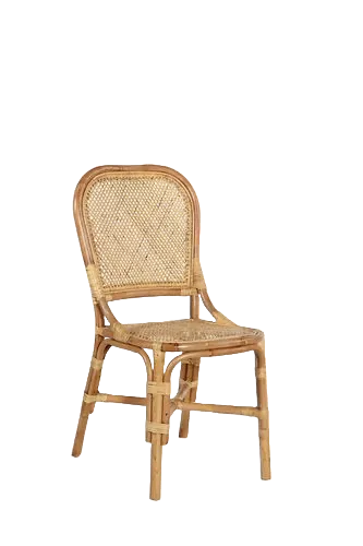 Rattan Round Back Chair