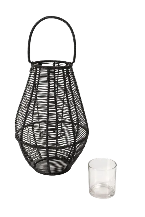 Lantern - Spiral Black (Medium)