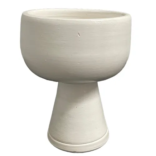 Modernist Mushroom Vase - White (15CM)