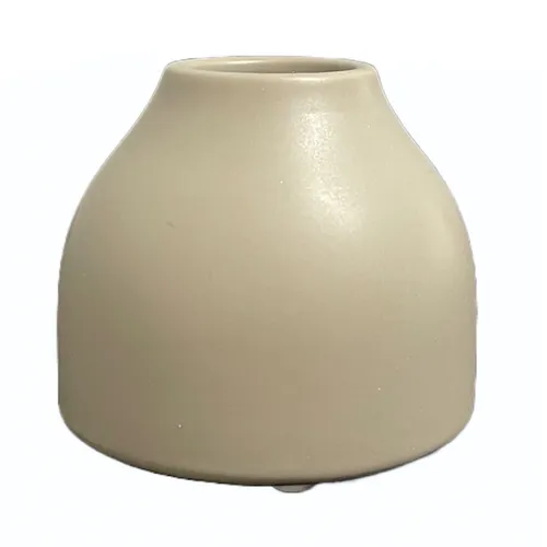 Vase - Stone Ceramic Dome Pot