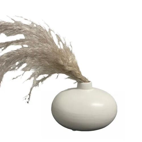 Ceramic White Bud Vase