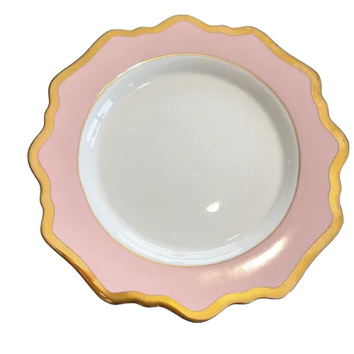 Side Plates - Pink Porcelain