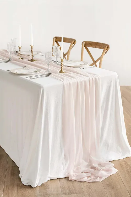Table Runner - Blush