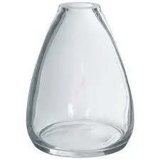 Tear Drop Bud Vase (Clear) (12cm)