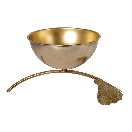 Vase - Gold Veronica (Leaf Stand)