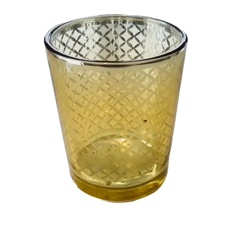 Gold Votive Candle Holder