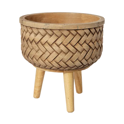 African Pot - Clay (Cream)