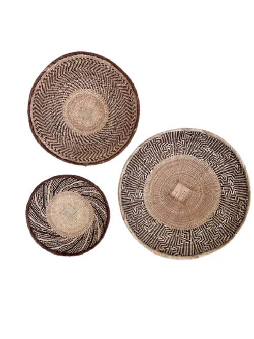 Binga Woven Baskets (Set of 3)
