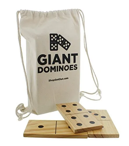 Giant Rustic Dominoes