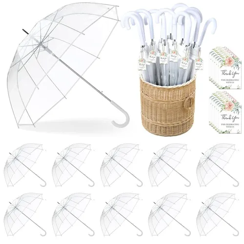 Clear Wedding Umbrellas
