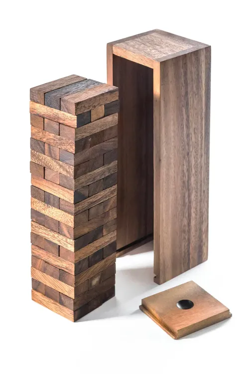 Rustic Tabletop Tower (Mini Jenga)