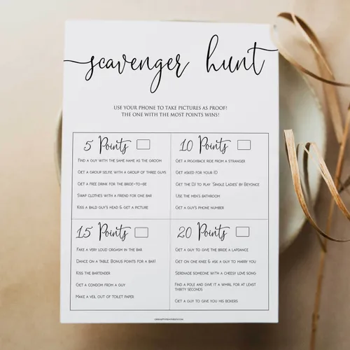 Photo Scavenger Hunt Games