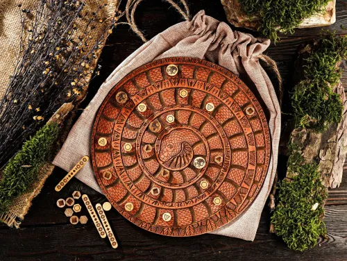 Mehen Board Game (Ancient Egyptian Set)