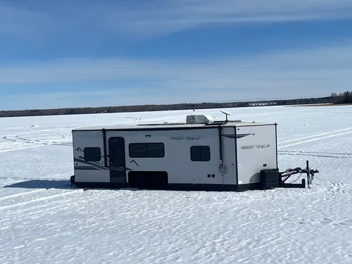 Grey Wolf Ice Shack