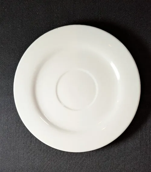 Royal White Saucers (dozen)
