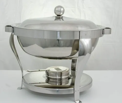Round Roll Top Chafing Dish