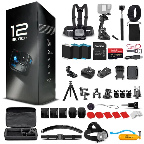 GoPro Hero 12 Black + accessoire kit