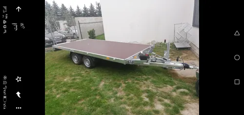 Autotransport-Anhänger premium (10b), ohne Gurteset. 