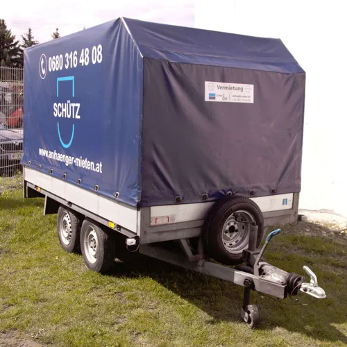 2-Achs Hochlader-Anhänger breit (7c)