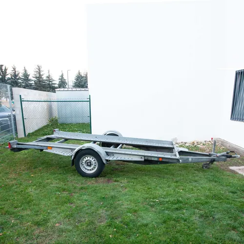 Autotransport-Anhänger light (12e), ohne Gurteset. 