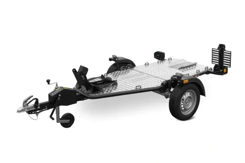 Absenkanhänger für 1 Motorrad (3e, 3h)