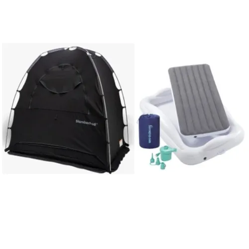 Inflatable Toddler Bed + Slumberpod
