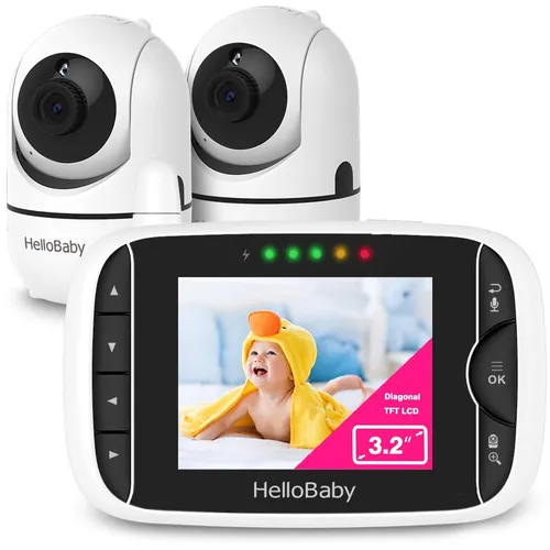 Hello Baby Video Monitor - 2 Camera Model