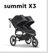 Baby Jogger Summit X3 Double Stroller 