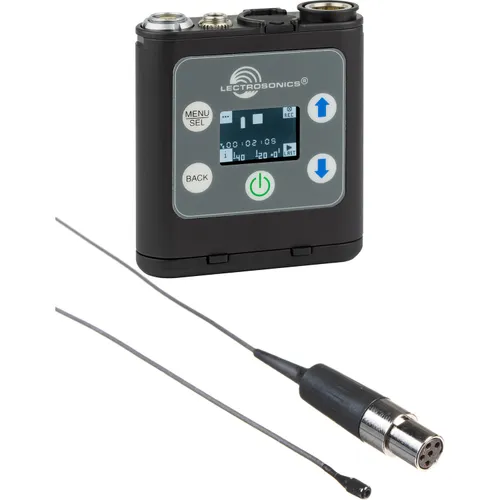 Lectrosonics MTCR Miniature Bodypack Digital Audio Recorder with M152 Lavalier