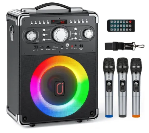 Karaoke Machine (Cordless Mics) (Rental)*