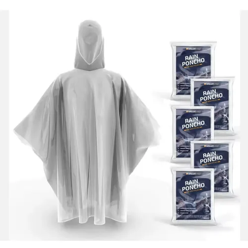 Disposable Rain Ponchos for Orlando Theme Parks