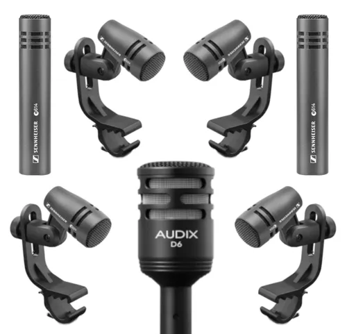 Drum Mic Kit w/ Stands