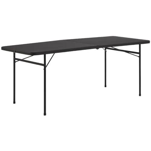 Black 6' Folding Table