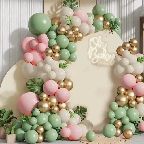 Elemental Blush - Balloon Garland - By the Foot