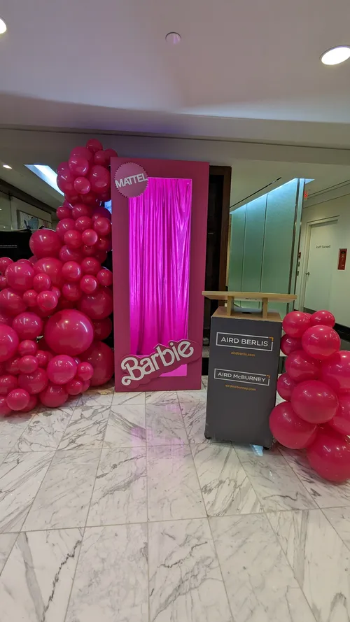 Barbie Premium Pink Garland - 7’ - Priced by the Foot