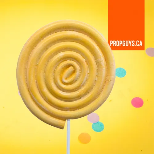 New! Lollipop - Jumbo Yellow