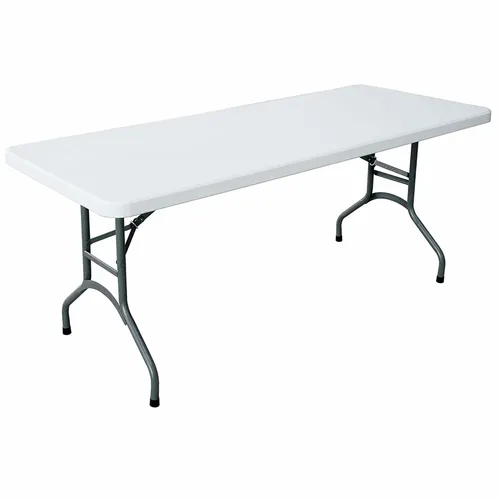 6ft White Plastic Plastic Table Rental (Not Bi-Fold)