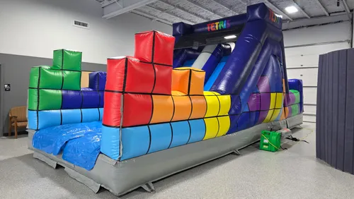 Officially Licensed Tetris® 30ft Rock Climb & Slide