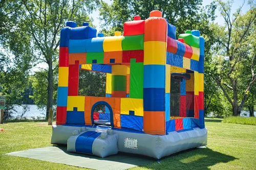 14ft Block Style Bounce House