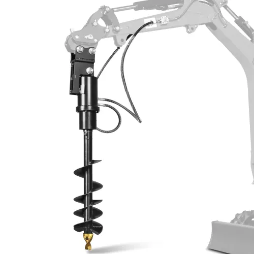mini excavator auger attachment 8 or 15 inch bit