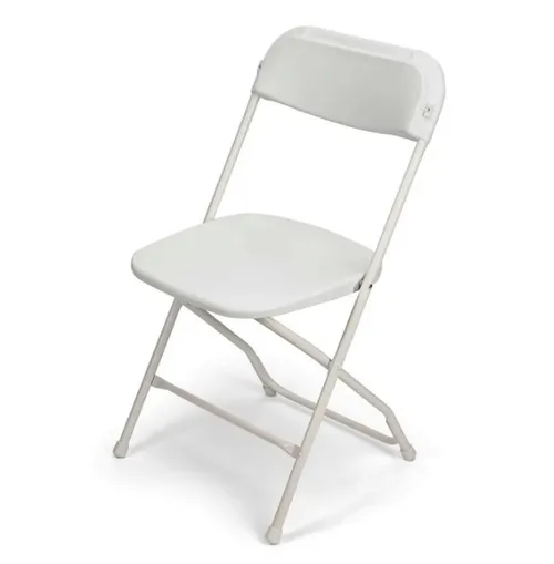 White Folding Chair