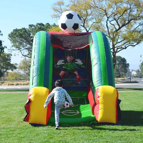 Inflatable Soccer Challenge Yard Game