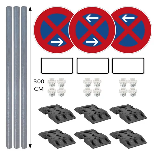 Haltverbotszonen Set