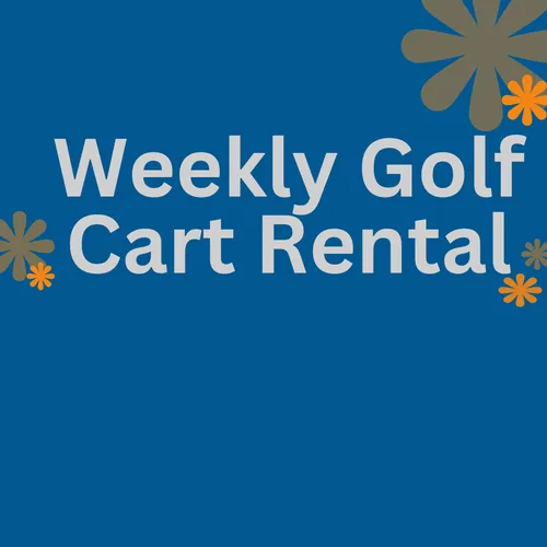 Weekly Golf Cart Rental (6 days)